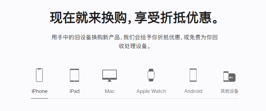 百色苹果手机维修分享iPhone以旧换新的去处 