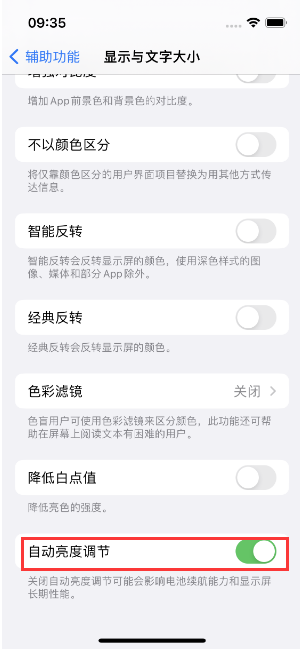 百色苹果15维修店分享iPhone 15 Pro系列屏幕亮度 